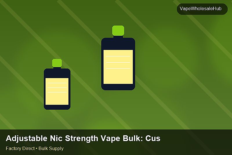 Adjustable Nic Strength Vape Bulk — Adjustable Nic Strength Vape Bulk: Customs Documentation | 2026 Edition photo 2
