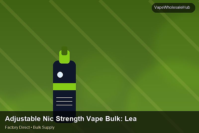 Adjustable Nic Strength Vape Bulk — Adjustable Nic Strength Vape Bulk: Lead Time & MOQ | 2026 Edition photo 1